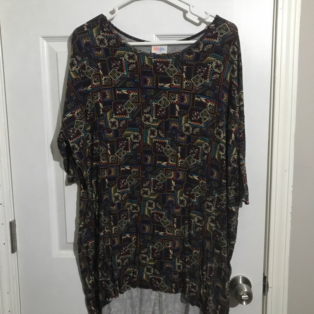 LulaRoe geometric dress
